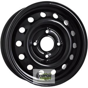 ТЗСК Huyndai Solaris/Kia Rio 6x15 4*100 ET48 DIA54.1 Black Штампованный