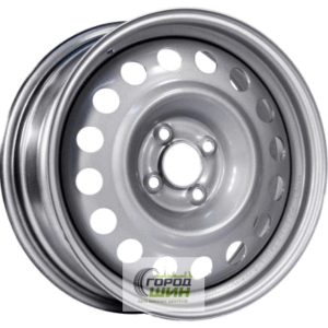 Trebl X40915 P 6x15 4*100 ET40 DIA60.1 Silver Штампованный