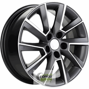 Khomen KHW 1604 6x16 5*100 ET38 DIA57.1 Gray-FP Литой