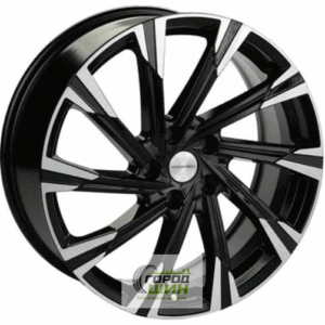 Khomen KHW 1901 7.5x19 5*114.3 ET49.5 DIA67.1 Black-FP Литой