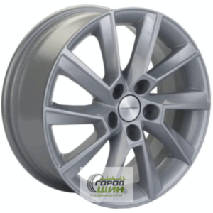 Khomen KHW 1507 6x15 5*105 ET39 DIA56.6 F-Silver Литой
