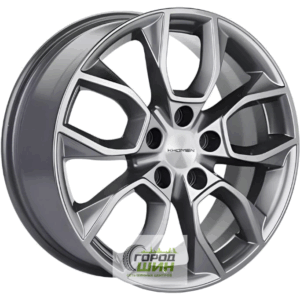 Khomen KHW 1713 7x17 5*114.3 ET45 DIA60.1 Gray Литой