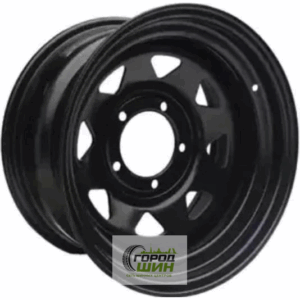 Off Road Wheels УАЗ 8x16 5*139.7 ET-19 DIA110.1 Black Штампованный