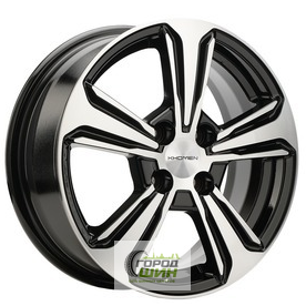 Khomen KHW 1502 6x15 4*100 ET50 DIA60.1 BKF Литой