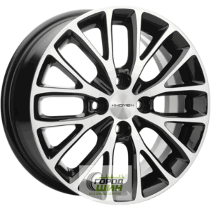 Khomen KHW 1506 6x15 4*100 ET46 DIA54.1 BKF Литой