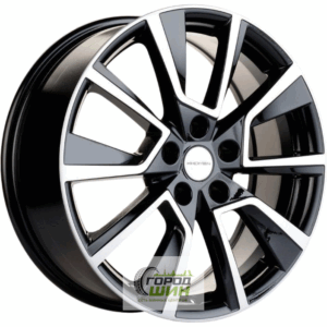 Khomen KHW 1802 7x18 5*112 ET43 DIA57.1 Black-FP Литой