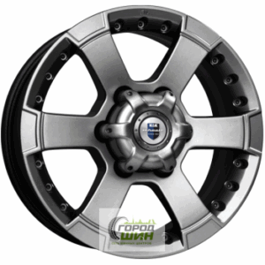 K&K M56 7x16 6*139.7 ET38 DIA108.1 Дарк платинум Литой
